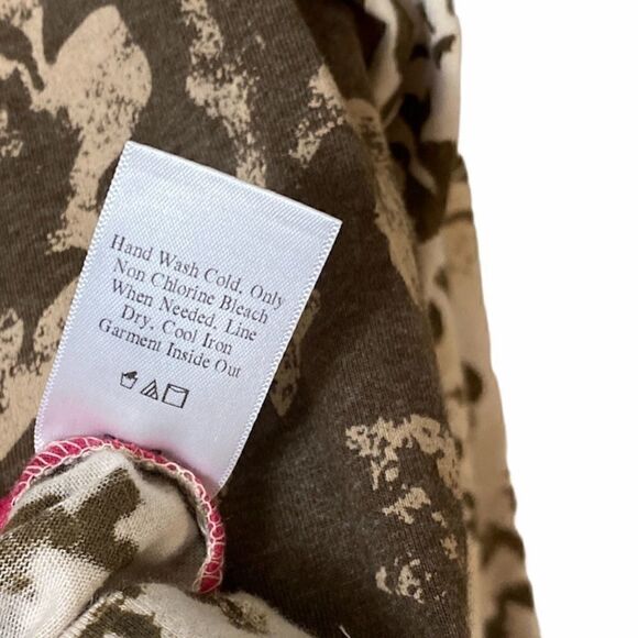 Coldwater Creek Embellished V Neck Shirt - Picture 7 of 8